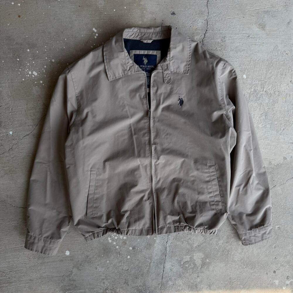 Us polo assn tan bomber